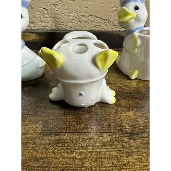 Sailor Duck Toothbrush Holder, Soap Dispenser, & Accessory Holder. Baby Ducks - Picture 6 of 13